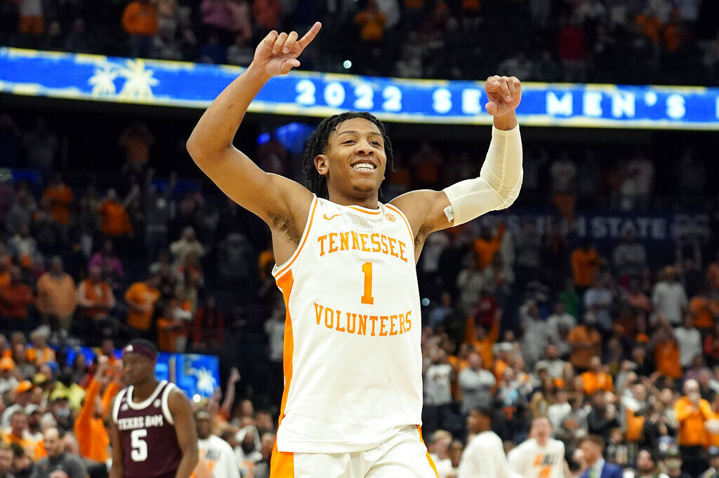 22. Memphis: Kennedy Chandler, Tennessee, 6-0